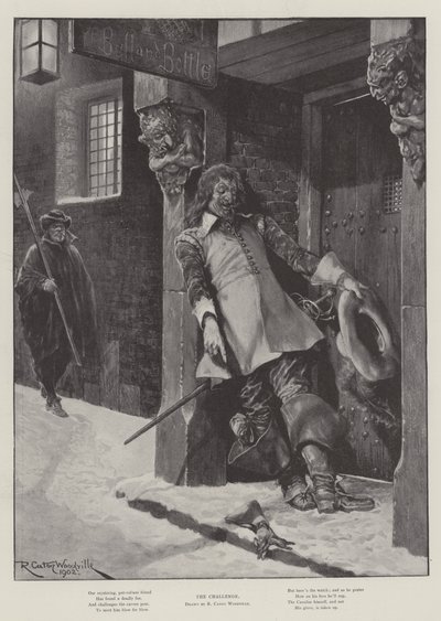 The Challenge by Richard Caton Woodville junior